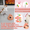 Wehao 4 in 1 Interactive Cat Toy Food Dispenser Teaser
