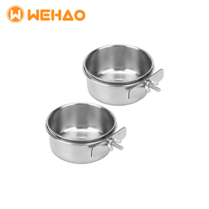 Wehao Stainless Bird Bowl Easy Clean Safe