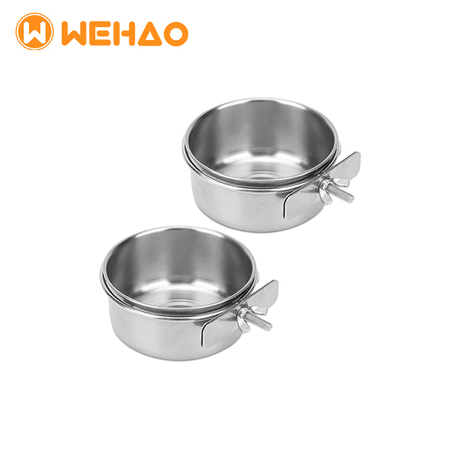 Wehao Stainless Bird Bowl Easy Clean Safe