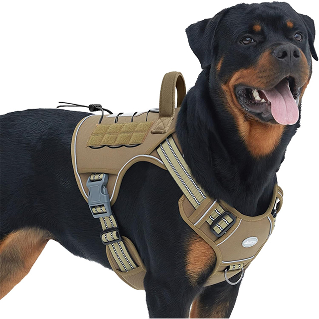 Wehao Dog Harness Durable Adjustable No Pull Tactical Molle