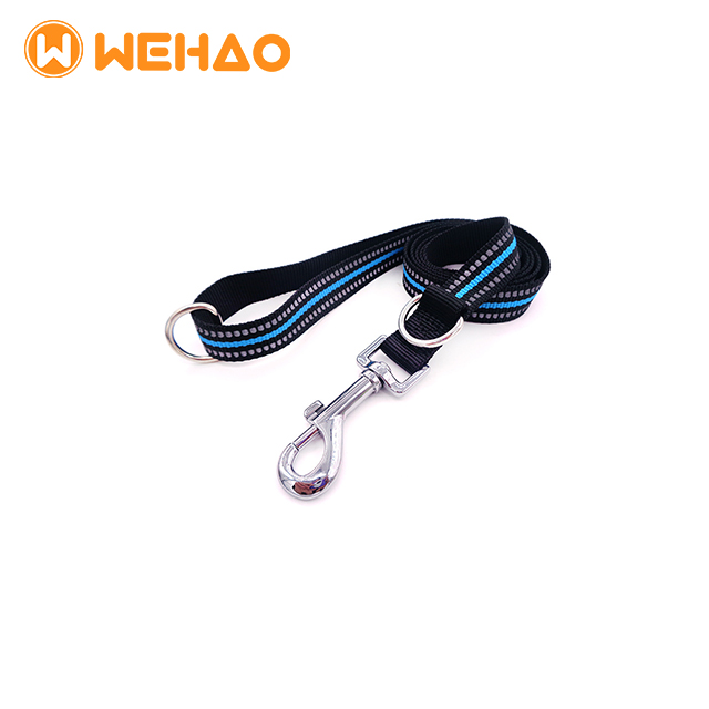 Wehao Reflective Nylon Dog Leash Durable Comfortable Tangle-Free Design