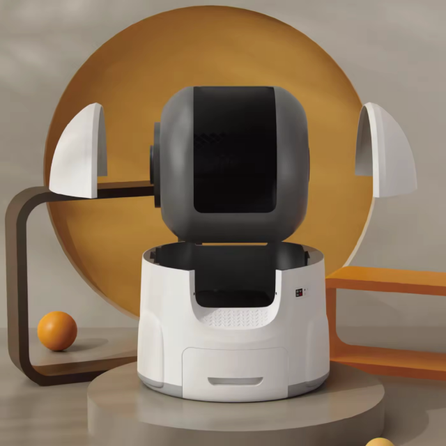 Wehao Pets Smart Cat Litter Box with App Control And Automatic Cleaning