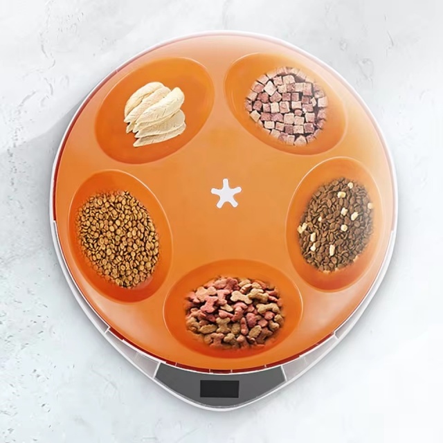 Wehao Pets 5 Meals Timed Wet Food Smart Pet Feeder