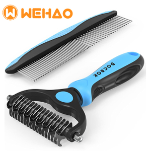  Wehao Pet Grooming Brush for Effective Deshedding