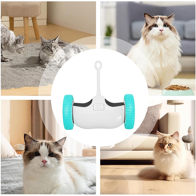 Wehao Smart Cat Toy Durable Quiet Interactive Play