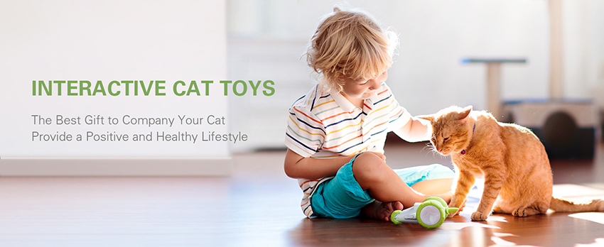 1.Adjustable Speed Modes Cat Interactive Toys