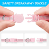 Wehao Cute Safe Breakaway Cat Collar with Reflective Strip And Bell