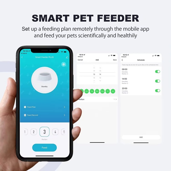 Smart Pet Feeder App Control