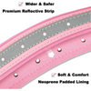 Wehao Reflective Dog Collar with Name Pers