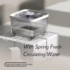 Wehao Pets 3L Square Wireless Intelligent Pet Water Dispenser