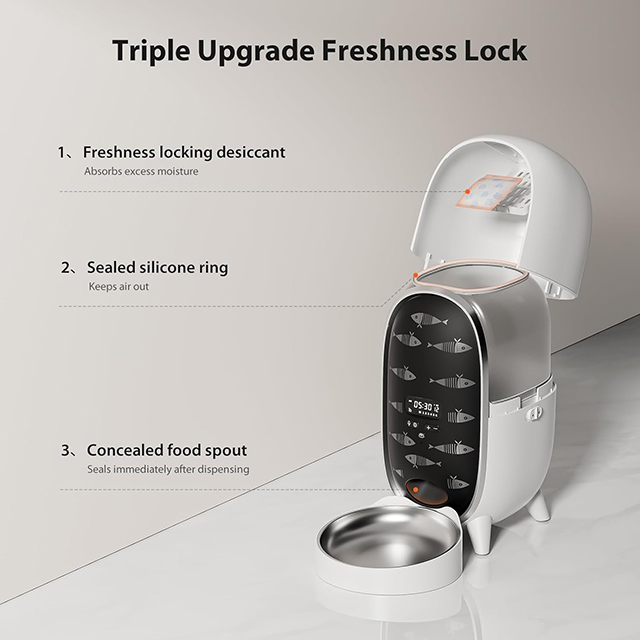 Wehao Pets 3L Smart Automatic Pet Feeder