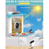 Smart AI Bird Feeder with Motion Detection And Solar Charging