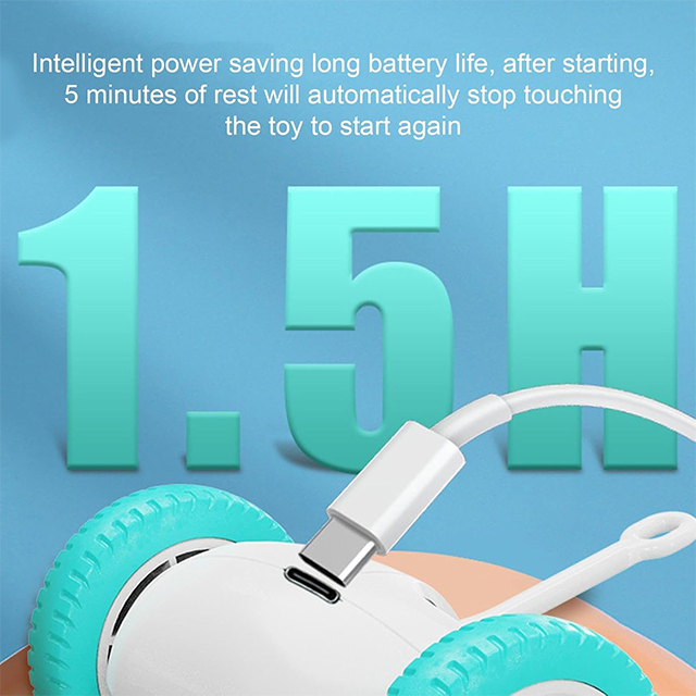 Wehao Smart Cat Toy Durable Quiet Interactive Play