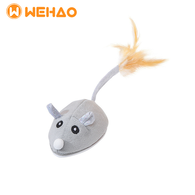 Wehao Interactive Rechargeable Cat Mouse Toy with Sound