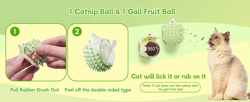 1.Charming Hedgehog Design Catnip Toys