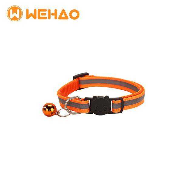 Wehao Reflective Breakaway Kitten Collar with Bell Safety