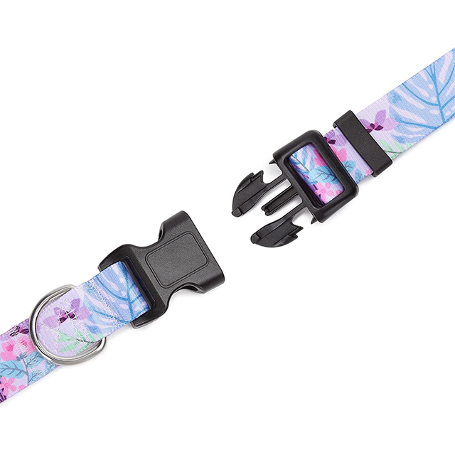 Wehao Dog Collar Stylish Durable Soft Adjustable for Small Large Dogs