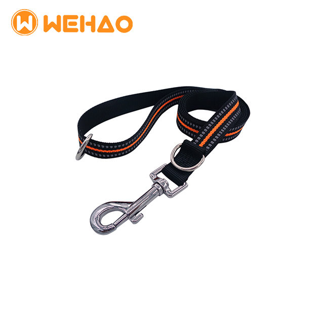 Wehao Reflective Nylon Dog Leash Durable Comfortable Tangle-Free Design