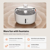 Wehao Pets 3L App Control Wireless Intelligent Pet Water Fountain