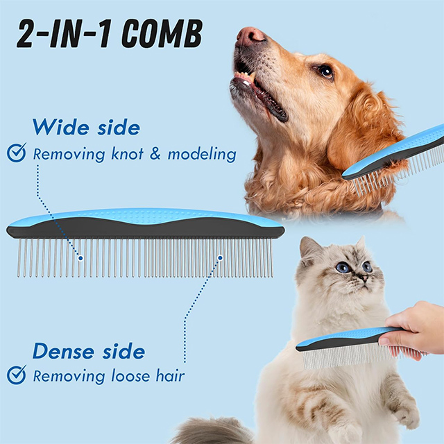  Wehao Pet Grooming Brush for Effective Deshedding