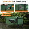 Custom Heated Insulated Waterproof Outdoor Cat House For Winter
