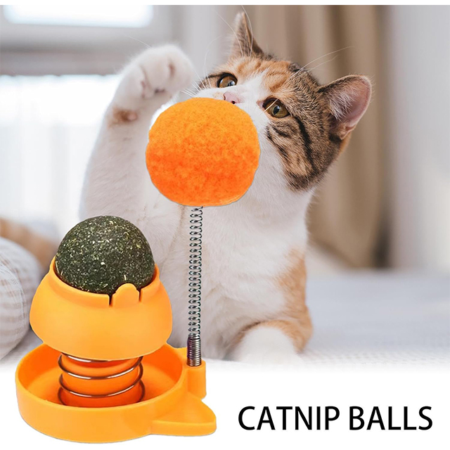 Wehao Adhesive Catnip Ball for Stress Relief