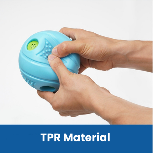 Wholesale Personalised Tough Chewer TPR Dog Squeak Ball Toys