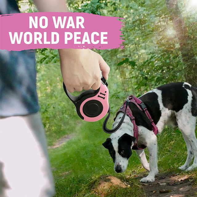 Wehao Retractable Dog Leash Durable Nylon Rope Comfortable Grip