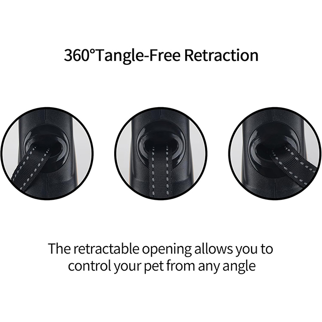 Wehao Retractable Dog Leash 16ft Durable Nylon AntiSlip Handle
